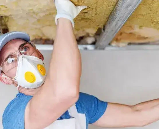 installing attic insulation